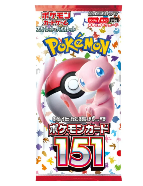 Pokémon - 151 Booster Pack (Japans)