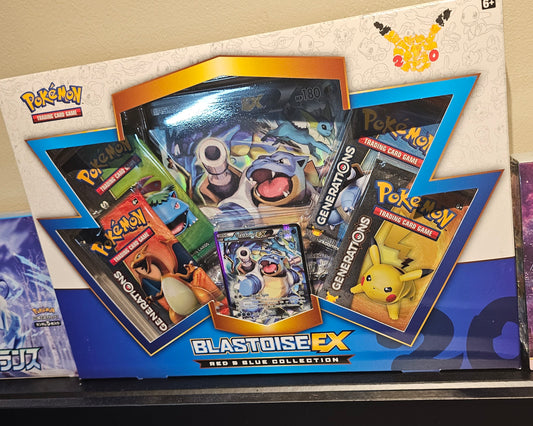 Pokémon - Red & Blue Collection Blastoise EX box (EU)