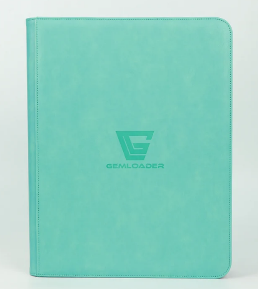 Gemloader - [TIFFANY BLUE] Premium 3''X4'' toploader fit collector's binder [216 pockets 3X3]