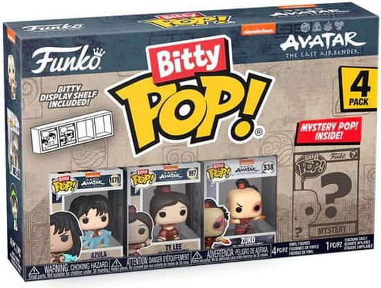 Funko Bitty Pop! - Azula, Ty Lee & Zuko Avatar the Last Airbender