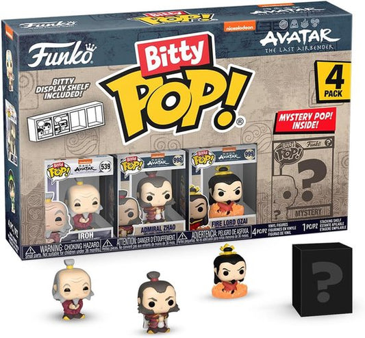 Funko Bitty Pop! - Iroh, Admiral Zhao & Fire Lord Ozai Avatar the Last Airbender