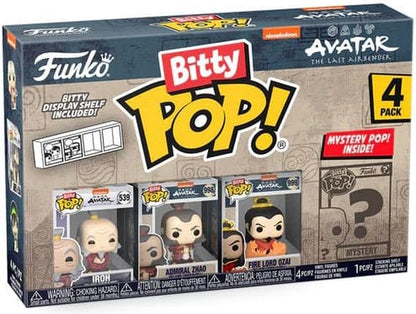 Funko Bitty Pop! - Iroh, Admiral Zhao & Fire Lord Ozai Avatar the Last Airbender