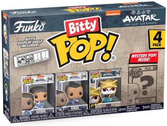 Funko Bitty Pop! - Katara, Sokka & Suki Avatar the Last Airbender