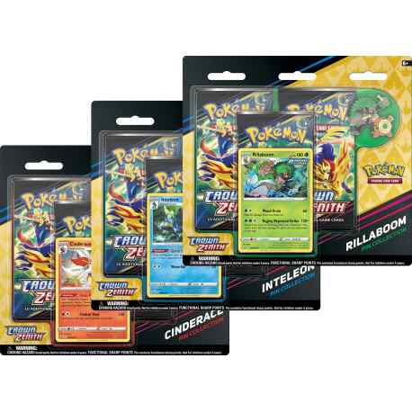 Pokémon - Crown Zenith 3 Pack Blister