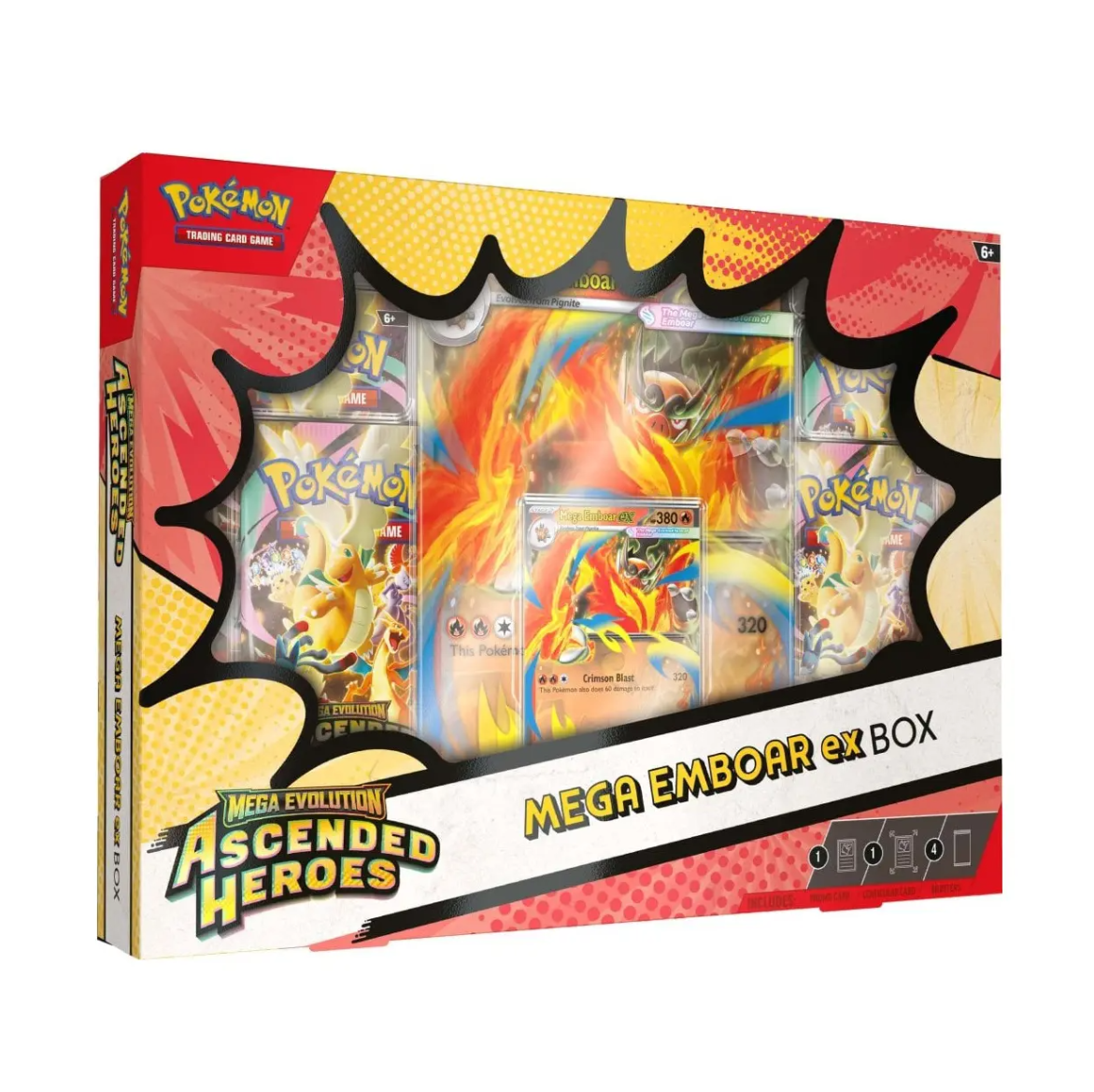 Pokémon - Ascended Heroes Mega Emboar ex Box