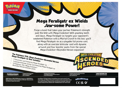 Pokémon - Ascended Heroes Mega Feraligatr ex Box