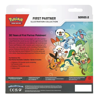 Pokémon - First Partner Illustration Collection - Series 2