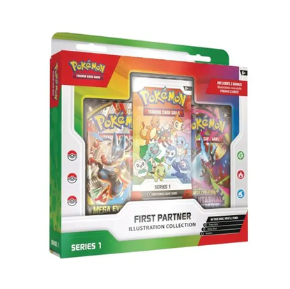 Pokémon - First Partner Illustration Collection - Series 1