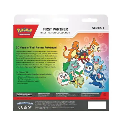 Pokémon - First Partner Illustration Collection - Series 1