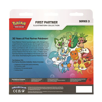 Pokémon - First Partner Illustration Collection - Series 3