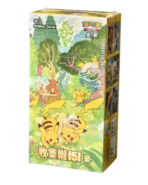 Pokémon - 151C Gathering Slim Booster Box Chinese