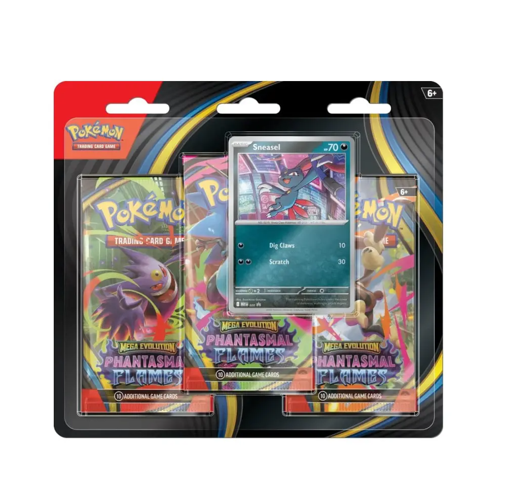 Pokémon - Phantasmal Flames 3 Pack Blister