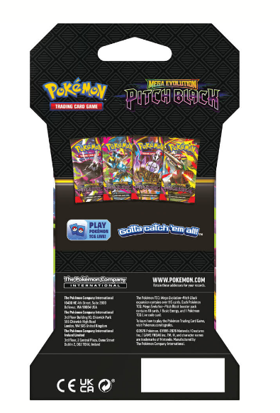 Pokémon - Pitch Black Sleeved Booster Pack