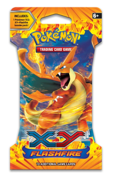 Pokémon - XY Flashfire Sleeved Booster