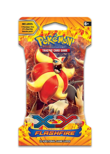 Pokémon - XY Flashfire Sleeved Booster